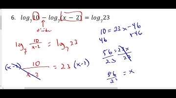 Unit 9 Test Review Solution Video