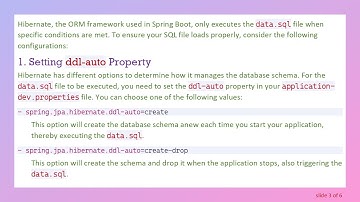 Resolving the Issue: Spring Boot Default data.sql Not Loading on Startup