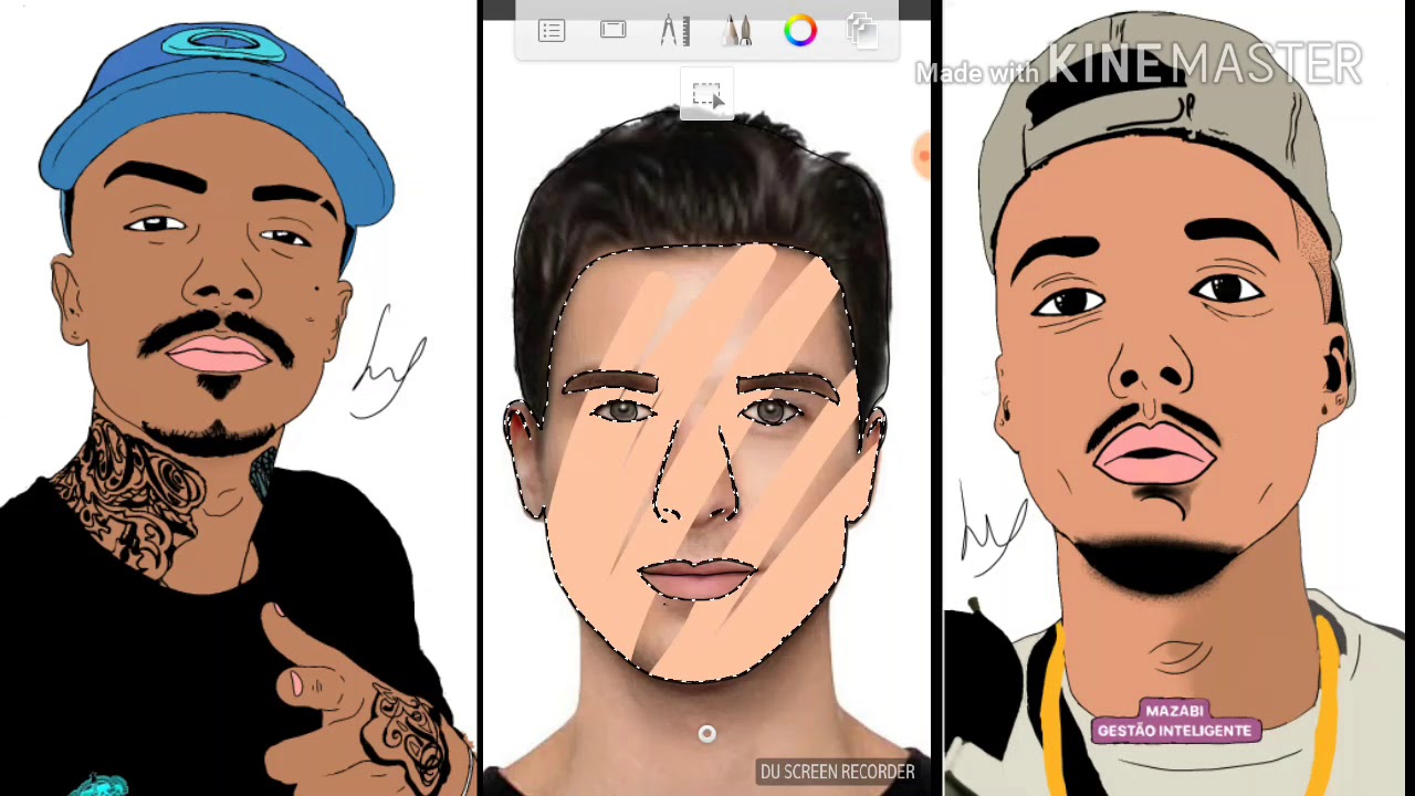 COMO FAZER CARICATURA PELO CELULAR