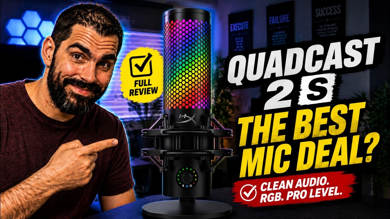 HyperX QuadCast 2 S Review The Best Mic Deal Right Now? ✅