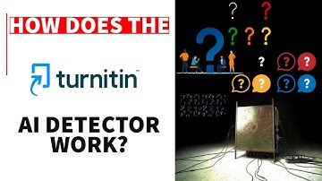 How the Turnitin AI detector works