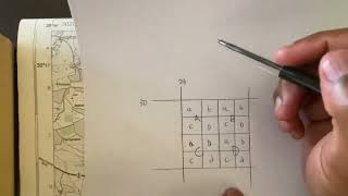 Geography Mapwork: How to find map index number/ map reference