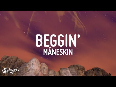 maneskin beggin lyrics testo youtube