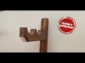 Fishing rod wall rack | DIY |