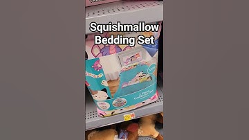 Squishmallow Bedding Set?! #squishmallow #squishy #walmart #bedding #shorts