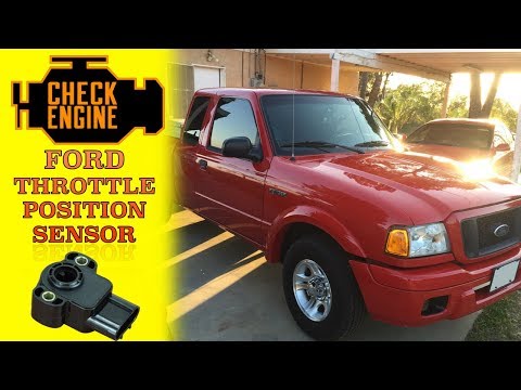 DIY replace throttle position sensor 2004 ford ranger