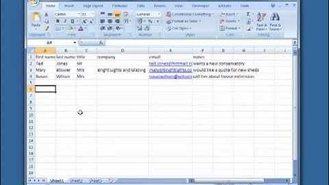 Import Contacts into CRM from Spreadsheet