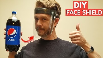 EASY DIY FACE SHIELD MASK from SODA BOTTLE -Jonny DIY