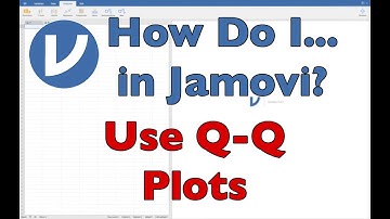 How do I... INTERPRET A Q-Q PLOT in Jamovi? (2022)