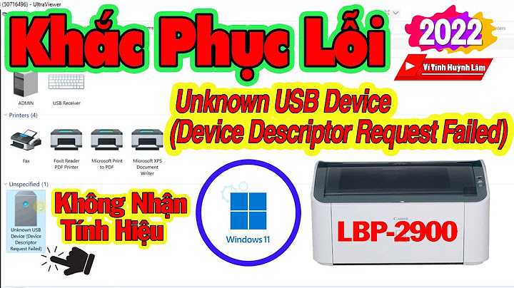 Sữa lỗi the request is not supported on usb năm 2024