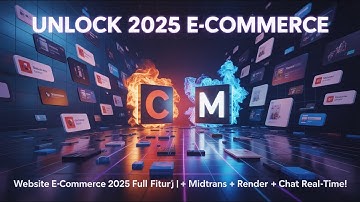 Website E-Commerce 2025 FULL FITUR🔥 | CI3 + Midtrans + Render + Chat Real-Time!
