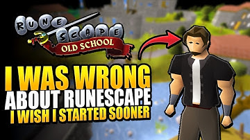 I Was WRONG About Runescape For 20 Years - First Time Playing OSRS As a WoW Player