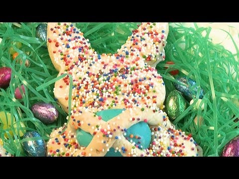 Easter Bunny Egg Cookies