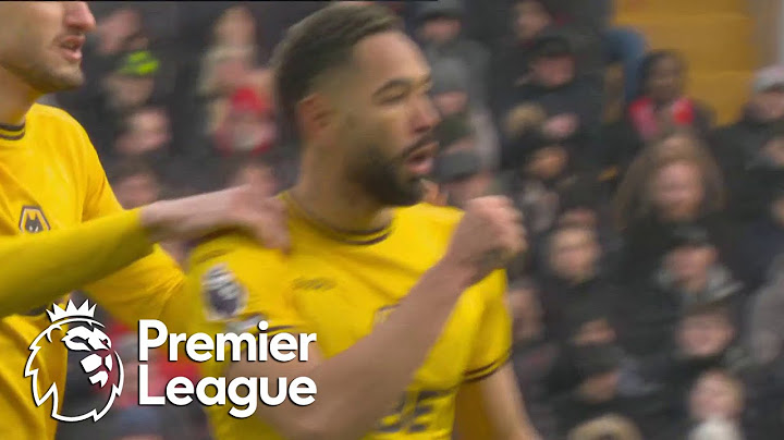 Matheus Cunha's SCREAMER gives Wolves lifeline against Liverpool | Premier League | NBC Sports