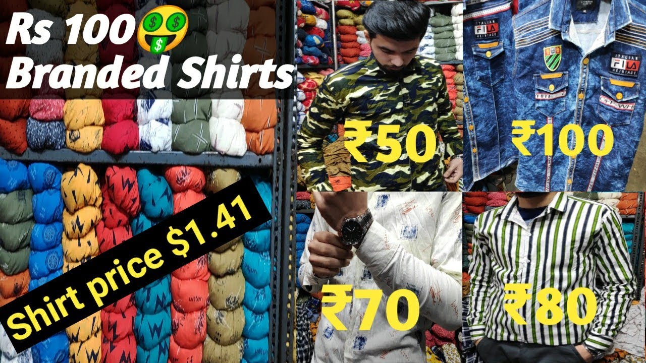 Shirt Manufacturer || Shirt Wholesale Market Gandhi Nagar In Delhi ...