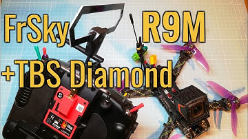 FrSky R9M + TBS Diamond - Test Flight