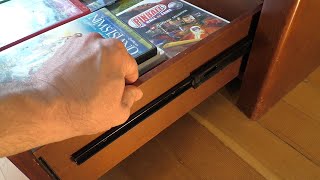 How to Remove Drawers with Metal Ball Bearing Tracks
