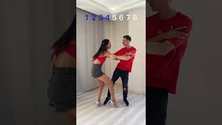 Bachata tutorial № 30 - Sergio & Daria  #bachata #bachatatutorial
