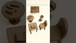 diy miniature mini class room verity👩‍🚒#clay#miniature#art#viral#school#verity#short#clayart#toys 👰🙏