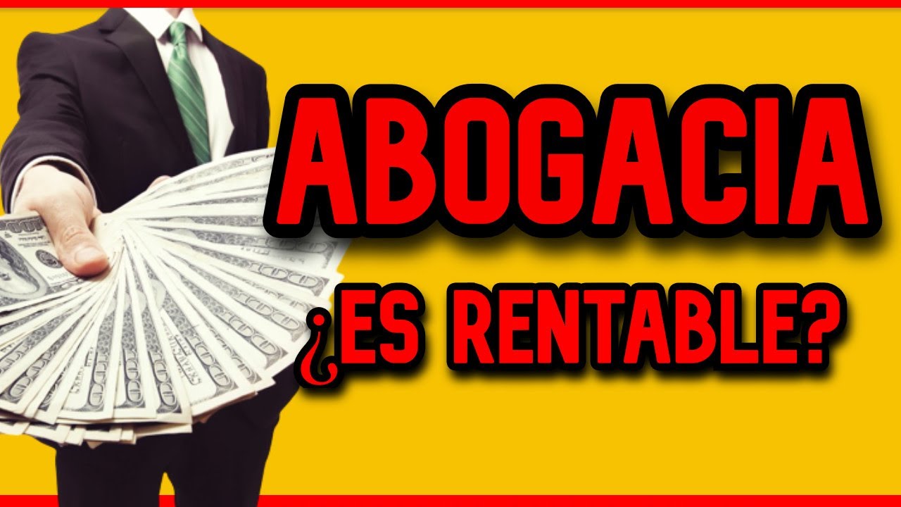 ✔️ Mito o Realidad ¿Es RENTABLE la ABOGACÍA ?