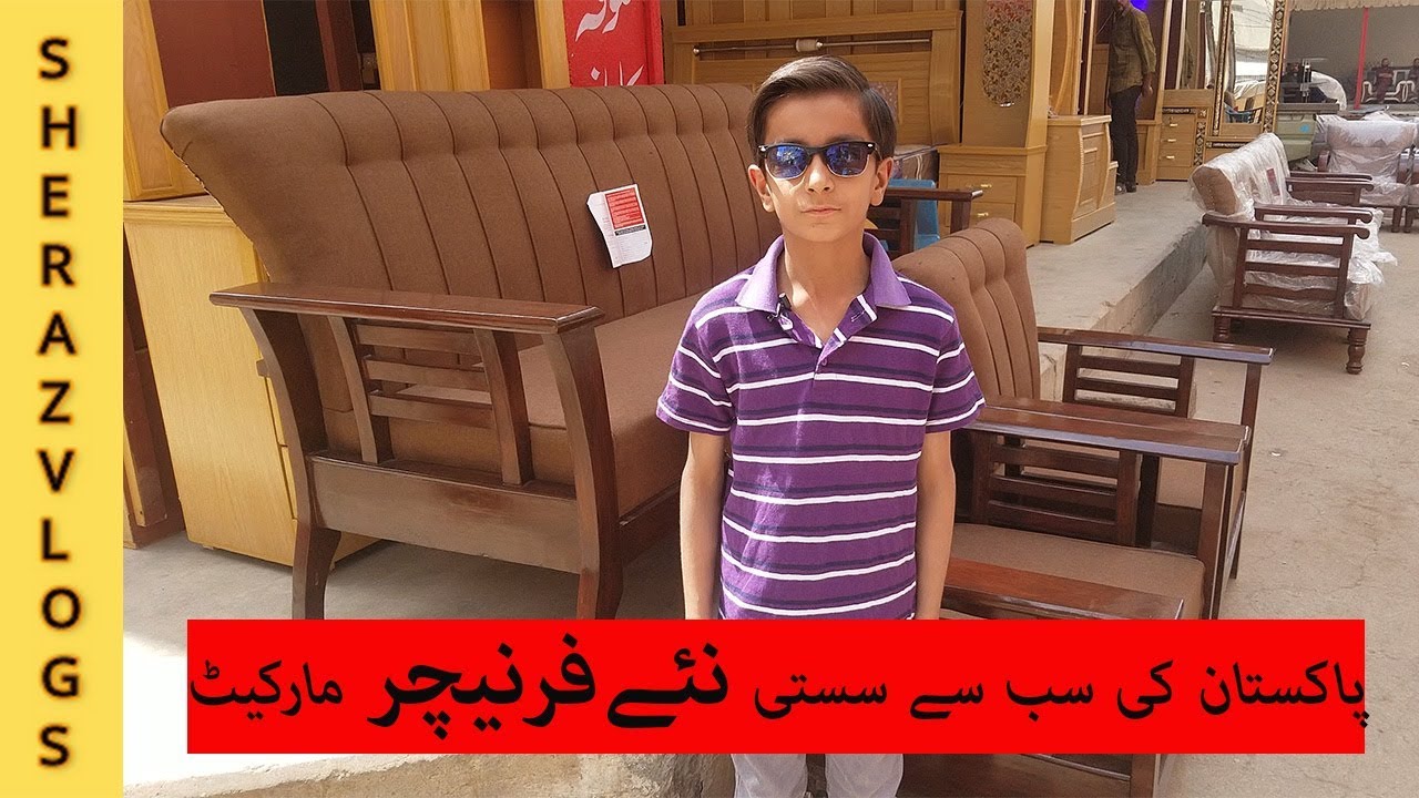 Cheap Market For New Furniture In Karachi 2020/Lalukhet Karachi Vlog