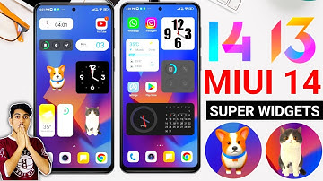 FINALLY 😍 Miui 14 New Super Widgets On Any Xiaomi Devices | No Root | Redmi note 8/9/10/11/12