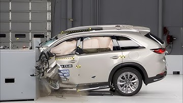 2024 Mazda CX90 Driver Side Small Overlap Crash Test