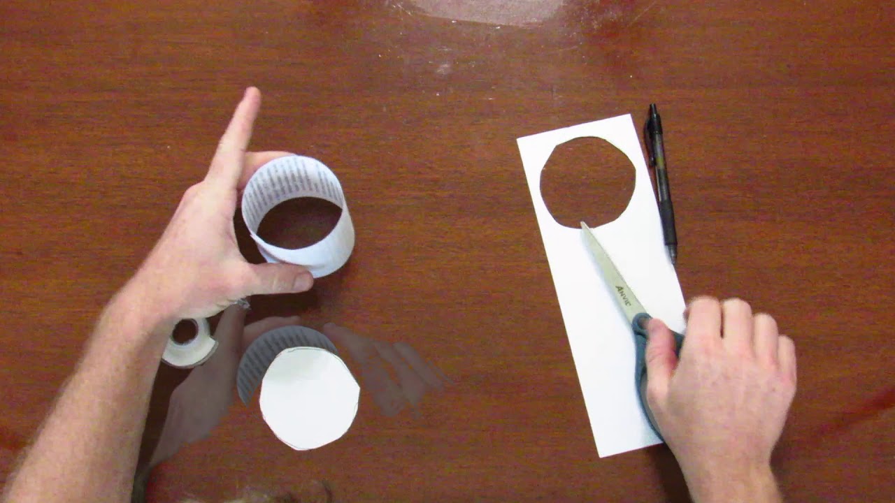 Paper Template for Slab Cup Demo - YouTube