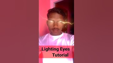 Trending Eyes Lighting effect Video editing || Capcut app me video editing kaise karen #shorts