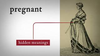 myShakespeare | Hamlet 2.2.207 Animated Note: Pregnant