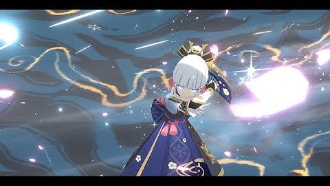 【unity游戏特效】原神 神里绫华，大招复刻，想不出什么骚标题了，就这样子吧