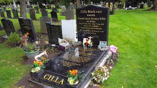 Cilla Black grave