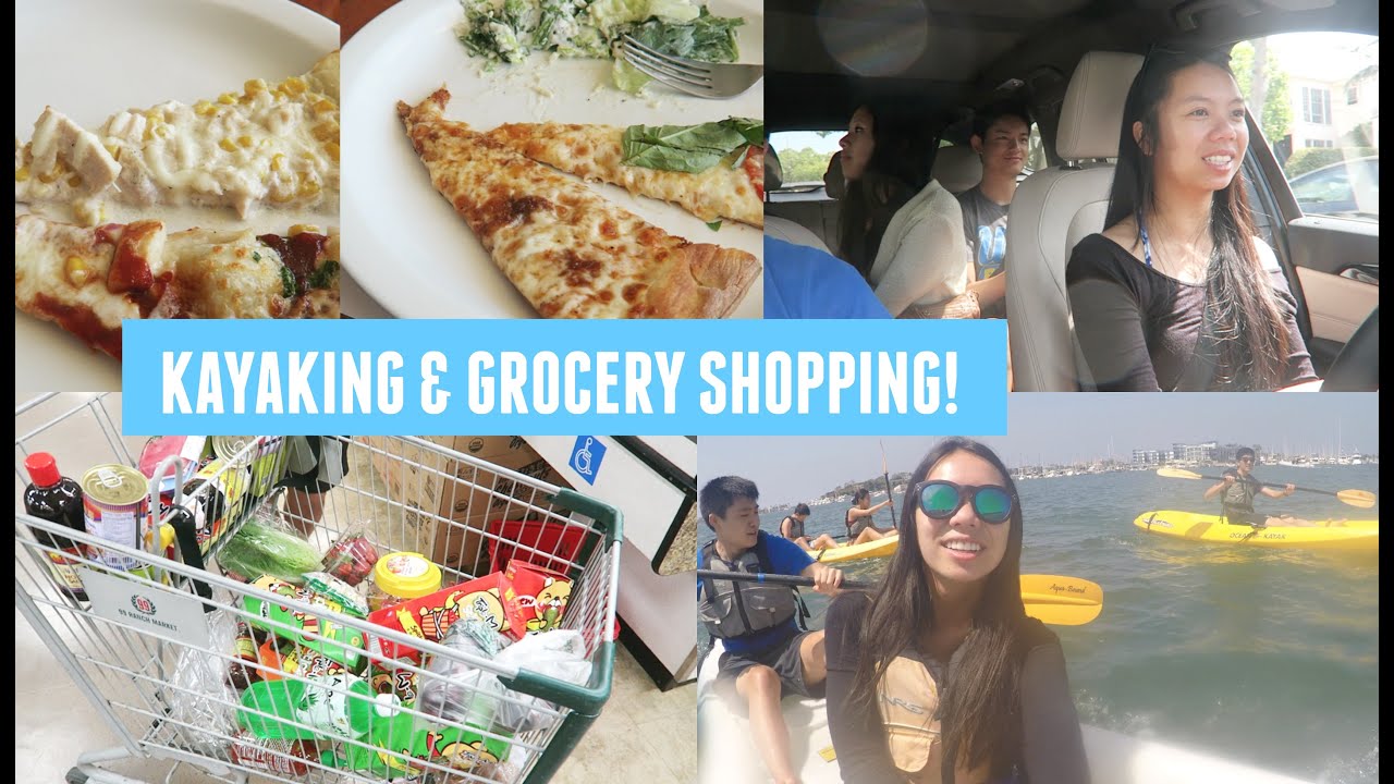 Kayaking, Pizza Marathon, Grocery Shopping & Driving! YouTube