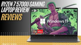 Ryzen 7 5700U Gaming Laptop Review | 16GB RAM & 512GB SSD Performance