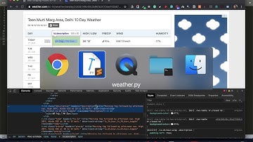 What is Web Scraping Weather Data using Scrapy | Proxies API