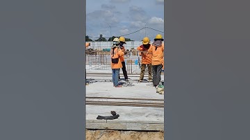 Technical Install column rebar with stirrup for house column