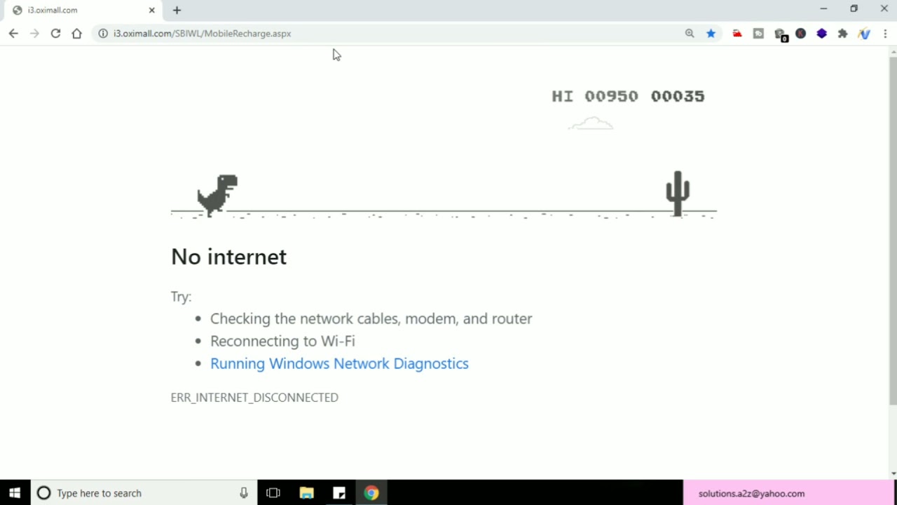 Lazy AutoPlay Mode - Chrome Dinosaur Game