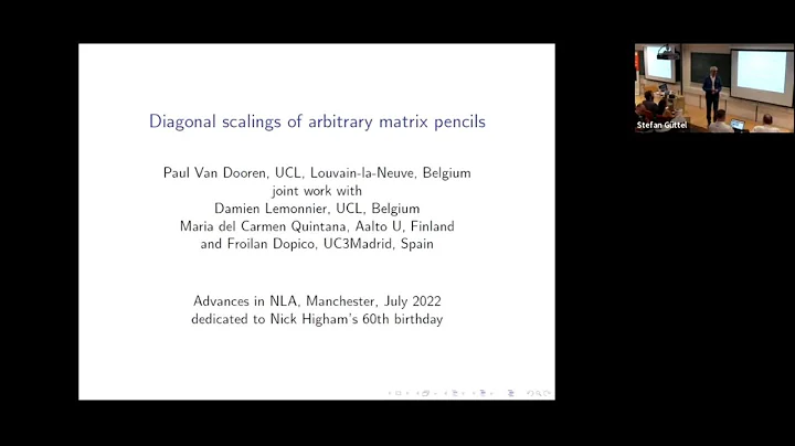 Diagonal scalings  of arbitrary matrix pencils - P...