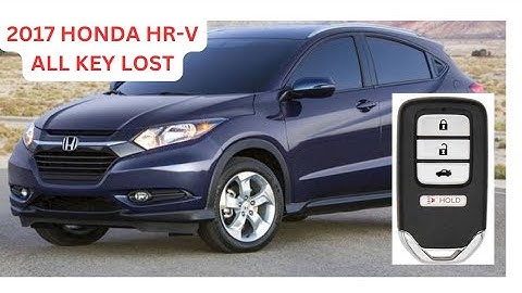 HOW TO PROGRAM 2017 HONDA HR-V  ALL KEY LOST PROGRAMMING