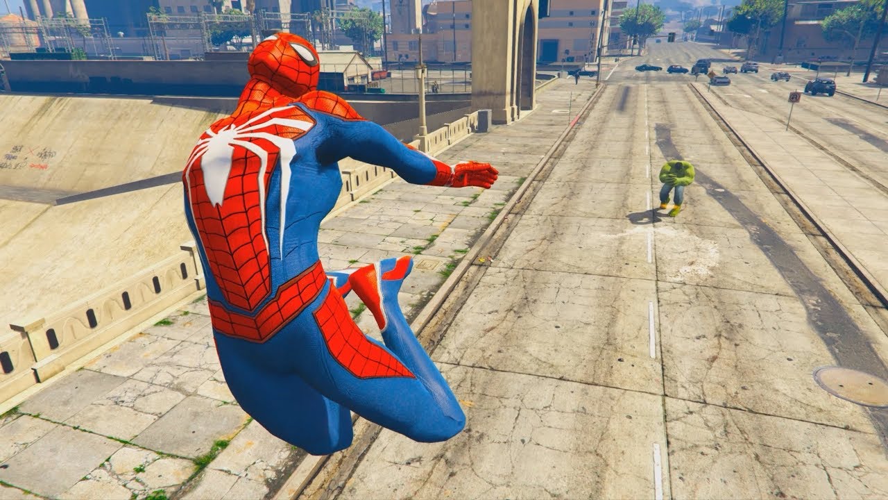 GTA 5 Hulk Vs Spiderman Ragdolls Compilation  GTA 5 Fails Funny Moments Ragdolls