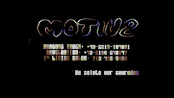 Motiv 8 - Motiv 8 Intro | C64 Crack Intro
