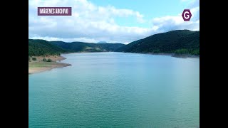 El embalse de Beleña, en prealerta. GuadaTV