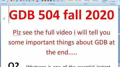 eng 504 gdb solutions  Questions 2 fall 2020