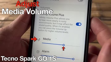 How to Adjust Media Sound on Tecno Spark GO 1S