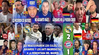 Así Reaccionaron Los Culés Bávaros Y Antis A La Remontada Del Real Madrid 2-1 Bayern Con Joselu