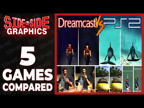 Фрагмент из Dreamcast VS Playstation 2 | Graphics Comparison | 5 Games | Side by Side