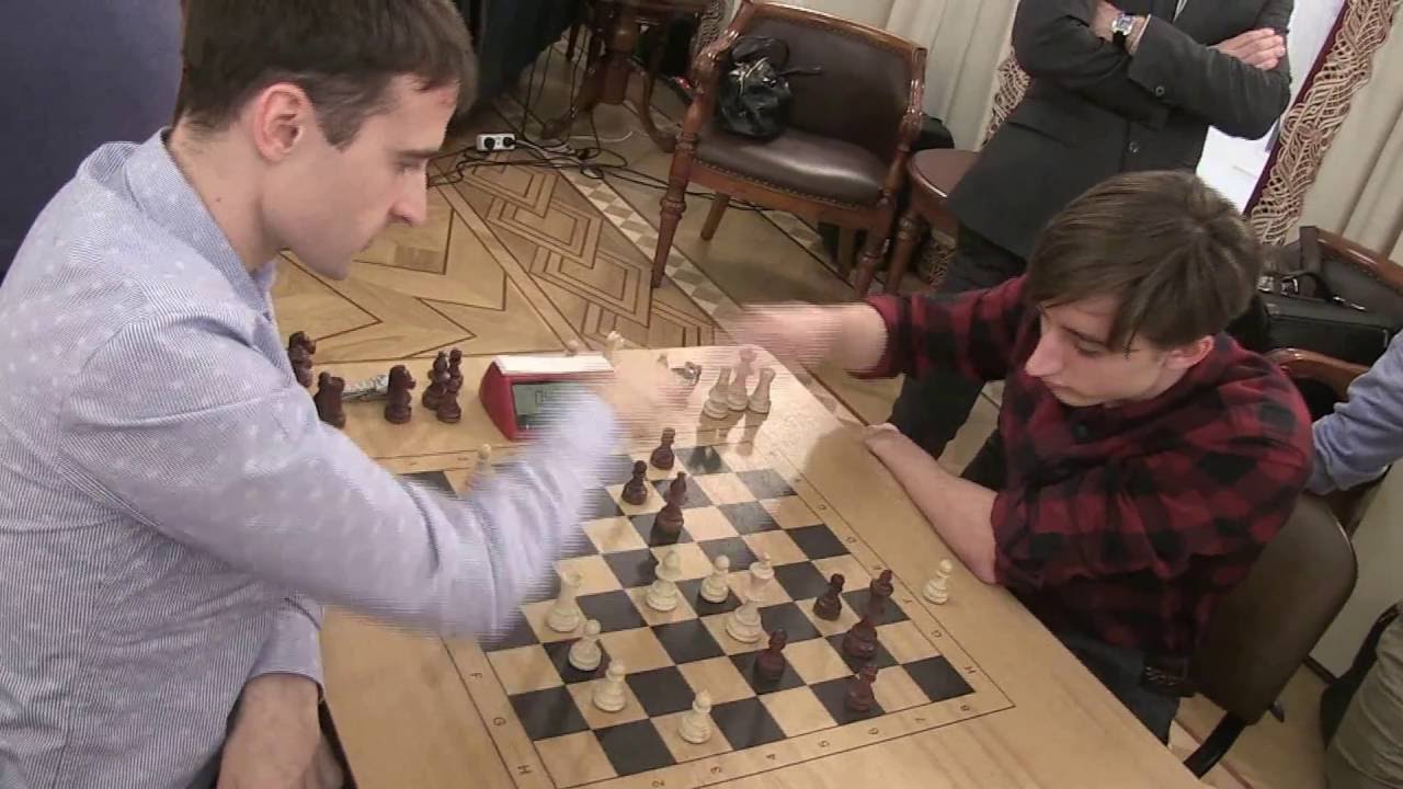 GM Inarkiev (Russia) - GM Dubov (Russia)