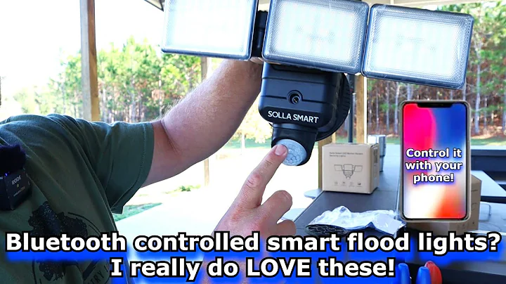 Bluetooth controlled smart flood lights? A game ch...
