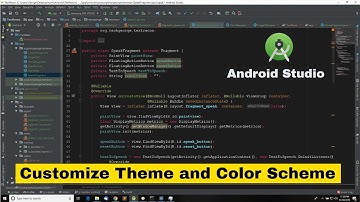 How to Change Android Studio Default Theme and Color Scheme
