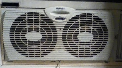 2007 Holmes Twin Window Fan model HAWF2021